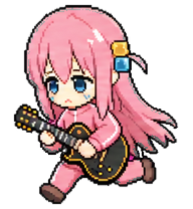 Bocchi Running Left