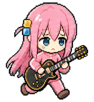 Bocchi Running Right