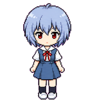 Rei Ayanami Idle