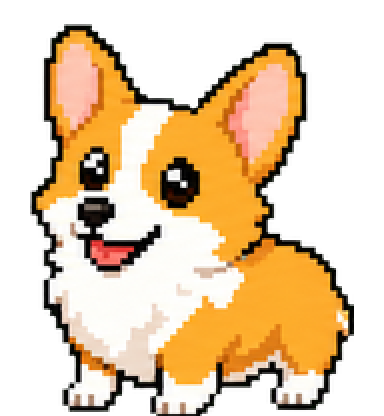 Corgi Companion Jumping