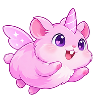 Flying Hamster Unicorn preview