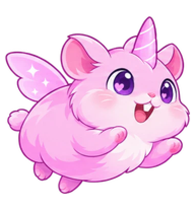 Flying Hamster Unicorn Idle