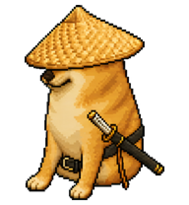 Katana Cheems Waiting
