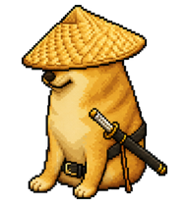 Katana Cheems Waving