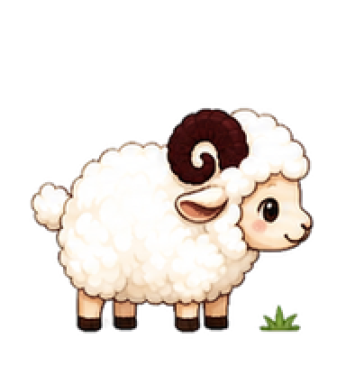 Little Sheep Waving