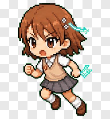 Mikoto Running Left