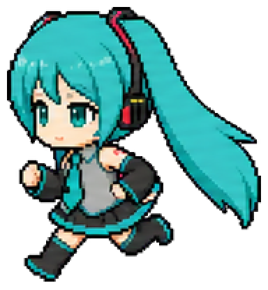 Miku Running Left