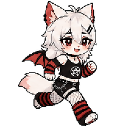 Night Neko Running Right