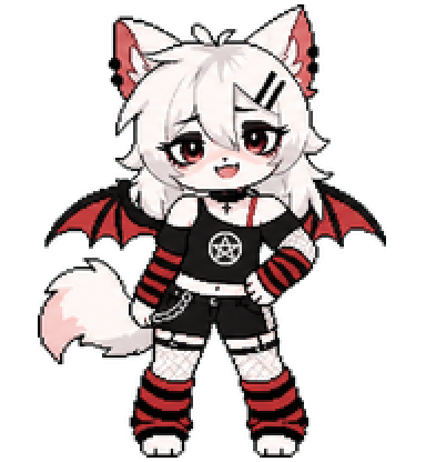 Night Neko Waving