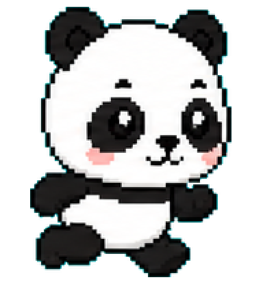 Panda Running Right