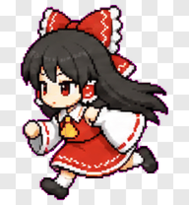 Reimu Running Left
