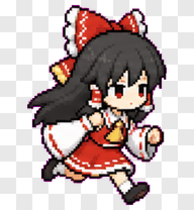 Reimu Running Right