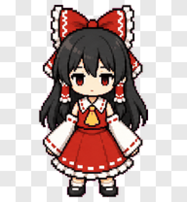 Reimu Waving