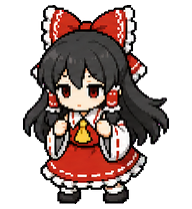 Reimu Jumping