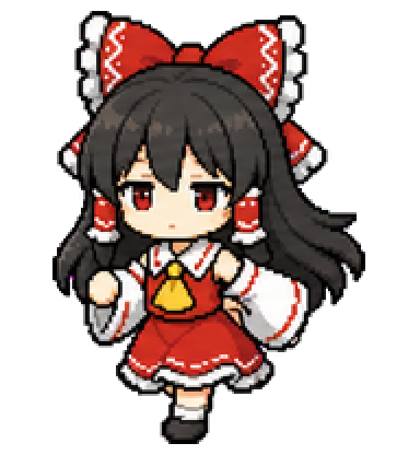 Reimu Running
