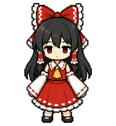 Reimu Waving