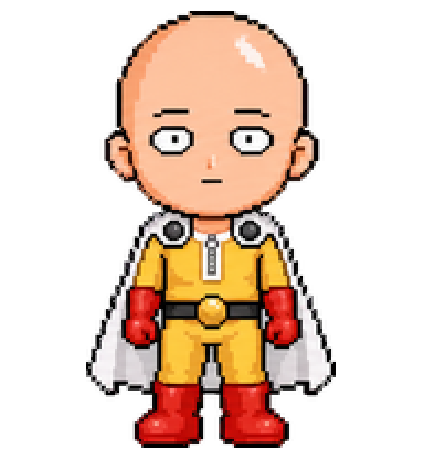 Saitama Pixel preview