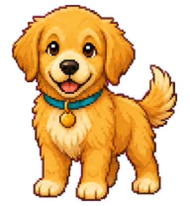 Sunny Retriever Idle